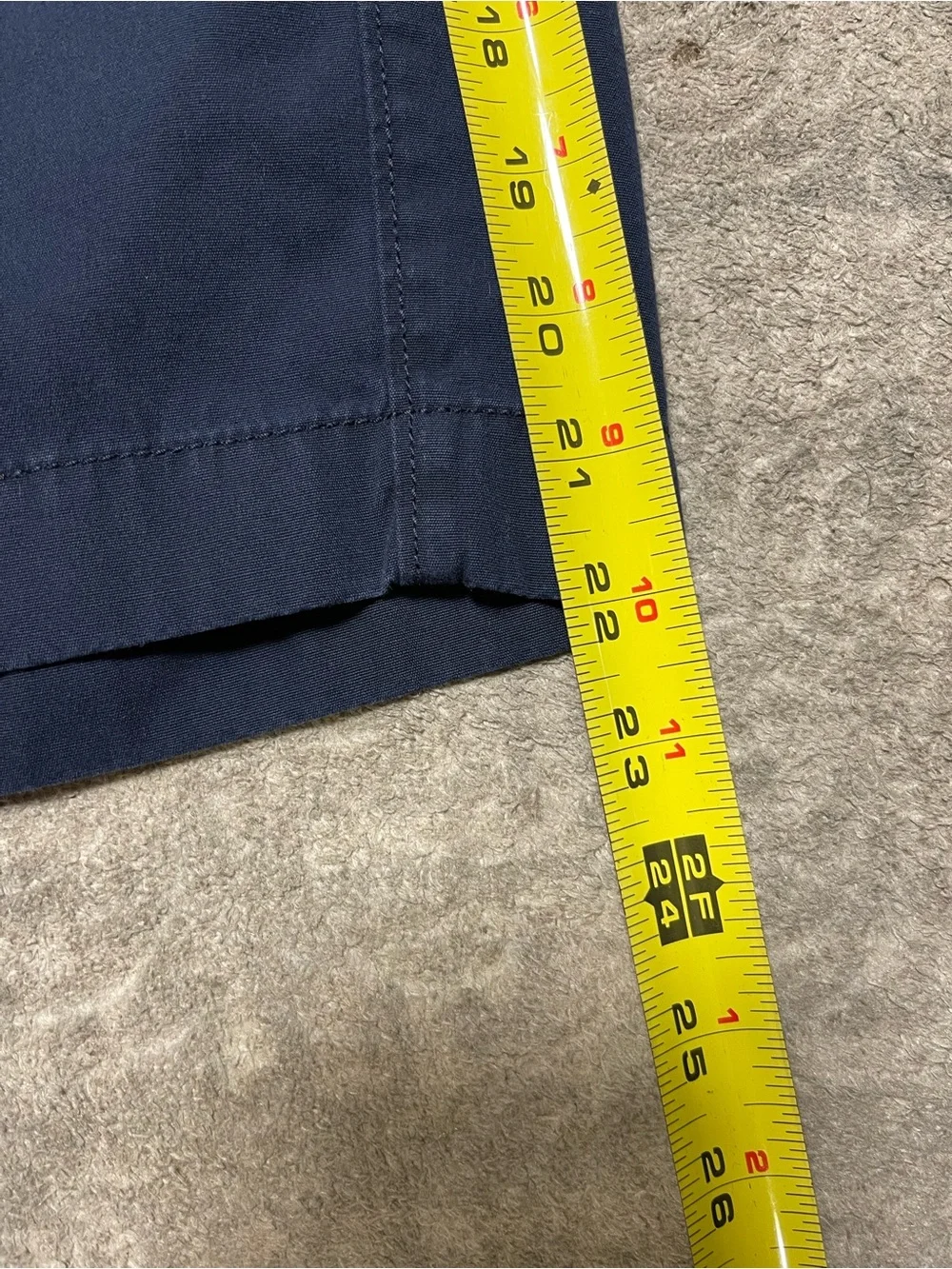 J. Crew Mens Chino Khaki Navy Shorts